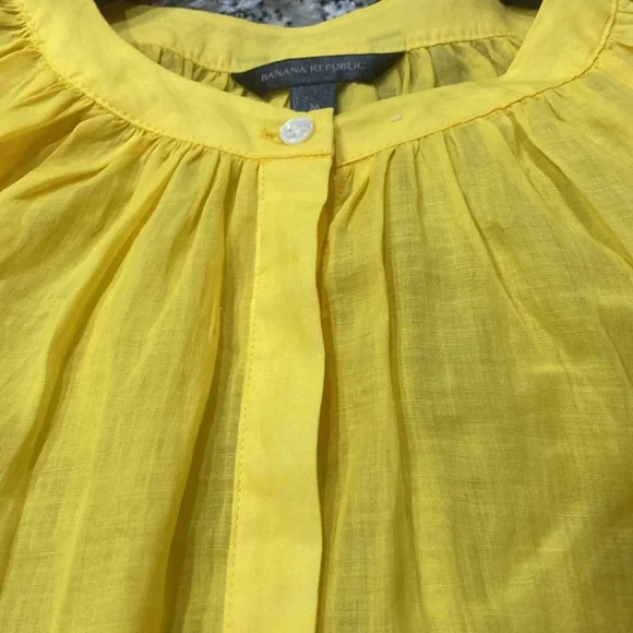 Banana Republic Button Front Blouse - Picture 9 of 9